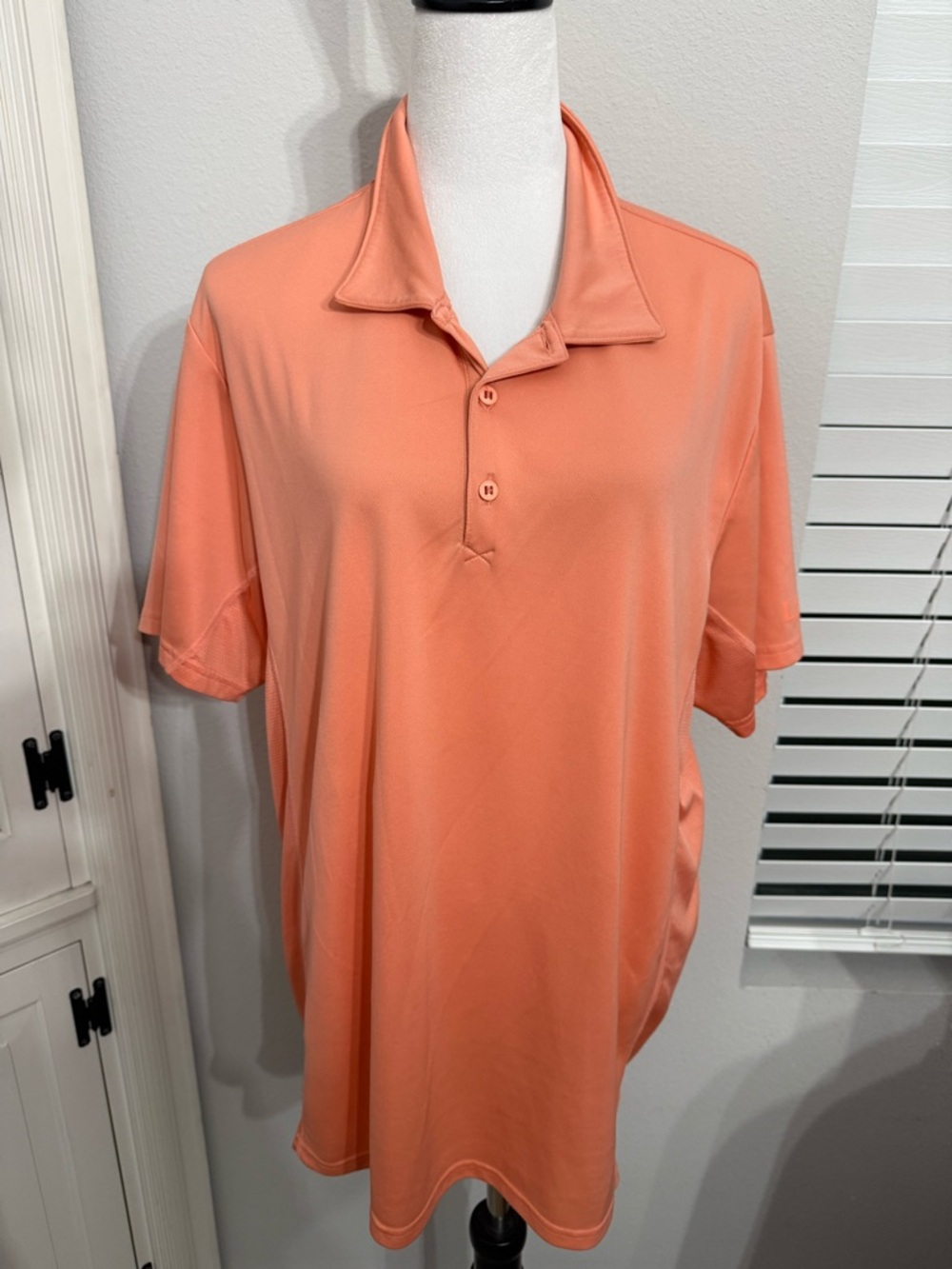 Huk Men's Coral Polo Shirt